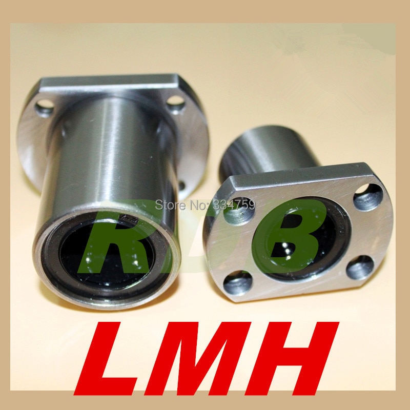 무료 배송 lmh6uu 6mm 플랜지 베어링 cnc 플랜지 선형 베어링 플랜지 선형 부시 lmh6